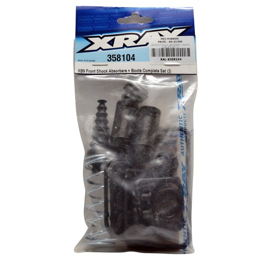 XB9 FRONT SHOCK ABSORBERS + BOOTS COMPLETE SET (2)