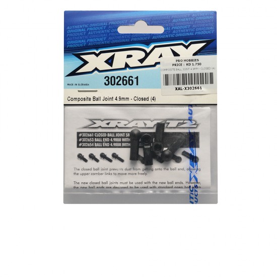 COMPOSITE BALL JOINT 4.9MM - CLOSED (4)