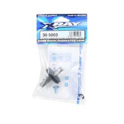 ALU BALL DIFFERENTIAL 34T + 38T PULLEY - 7075 T6 -