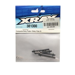 COMPOSITE BODY POSTS (4) + BODY CLIPS