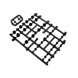 SET OF COMPOSITE PIVOT BALLS M18T SET OF COMPOSITE PIVOT BALLS M18T