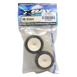 M18T FRONT FOAM TIRE MOUNTED (42/47DEG) - PURPLE/ORANGE (2) M18T FRONT FOAM TIRE MOUNTED (42/47DEG) - PURPLE/ORANGE (2)