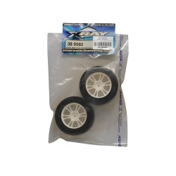 M18MT REAR FOAM TIRE MOUNTED (37DEG) - MAGENTA (2) M18MT REAR FOAM TIRE MOUNTED (37DEG) - MAGENTA (2)