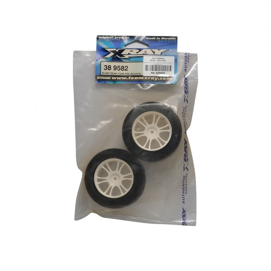 M18MT REAR FOAM TIRE MOUNTED (37DEG) - MAGENTA (2)