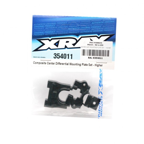 CENTER DIFF MOUNTING PLATE SET - HIGHER
