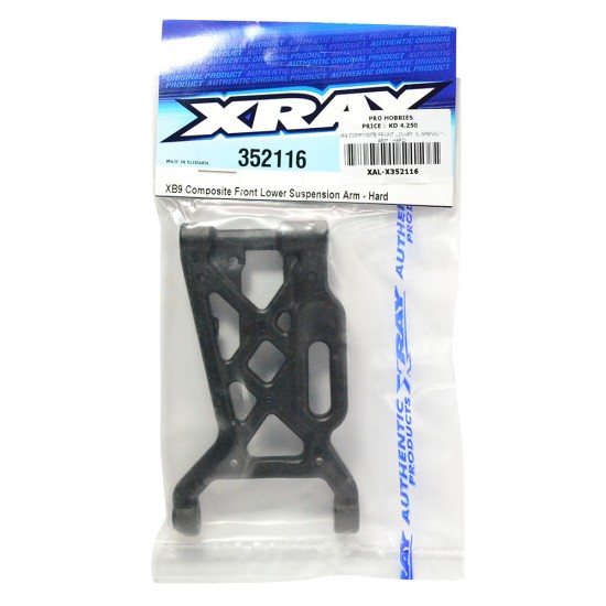 XB9 COMPOSITE FRONT LOWER SUSPENSION ARM - HARD