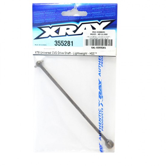 XT8 UNIVERSAL CVD DRIVE SHAFT - LIGHTWEIGHT 12,08 0 24,16