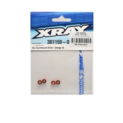 ALU COUNTERSUNK SHIM-ORANGE