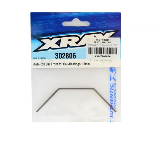 ANTI ROLL BAR FOR BALL BEARING - FRONT 1.6 MM