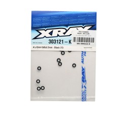 ALU SHIM 3X6X0.5MM - BLACK