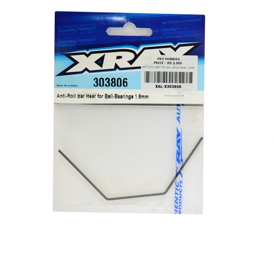 ANTI ROLL BAR FOR BALL BRGS-REAR 1.6MM