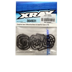 GRAPHITE GEAR DIFF BEVEL & SATELITE GEARS