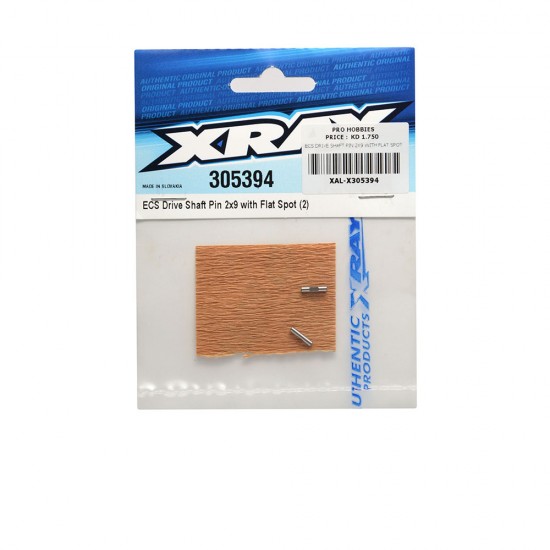 ECS DRIVE SHAFT PIN 2X9 WITH FLAT SPOT