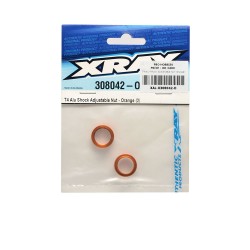 T4 ALU SHOCK ADJUSTABLE NUT-ORANGE