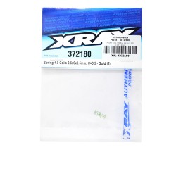 FRONT COIL SPRING 3.6X6X0.5MM C=3.5-GOLD