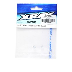 FRONT COIL SPRING 3.6X6X0.5MM C=4.0-SILVER