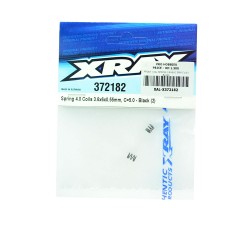 FRONT COIL SPRING 3.6X6X0.5MM C=5.0 BLACK