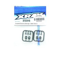 COMPOSITE ECCENTRIC BUSHINGS+CASTER CLIPS