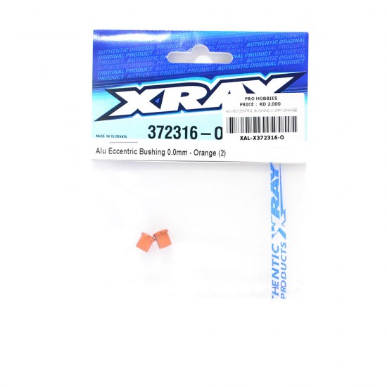 ALU ECCENTRIC BUSHING 0.0MM-ORANGE