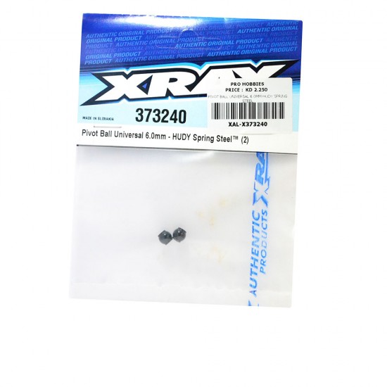 PIVOT BALL UNIVERSAL 6.0MM-HUDY SPRING STEEL