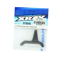 X12 15 REAR POD UPPER PLATE - GRAPHITE 2.5MM