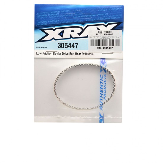 HIGH PERFORMANCE LOW FRICTION KEVLAR DRIVE BELT RE