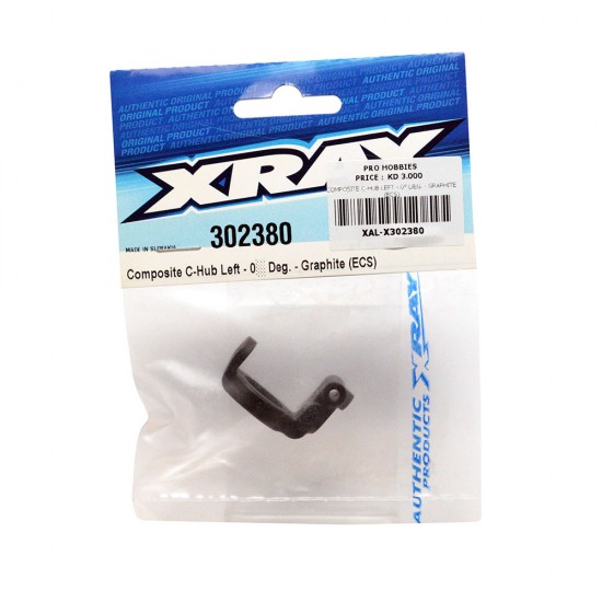 COMPOSITE C-HUB LEFT - 0° DEG. - GRAPHITE (ECS)