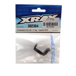 COMPOSITE C-HUB LEFT - 4° DEG. - GRAPHITE (ECS) COMPOSITE C-HUB LEFT - 4° DEG. - GRAPHITE (ECS)
