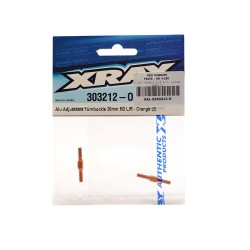 ALU ADJ. TURNBUCKLE L/R 26 MM - ORANGE - SWISS 707