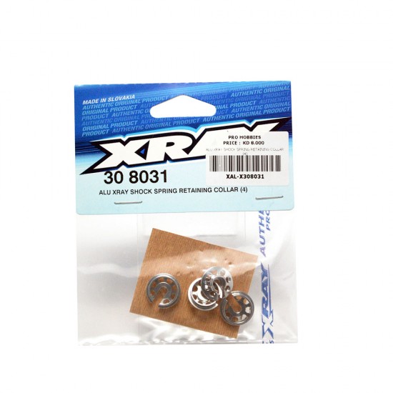 ALU XRAY SHOCK SPRING RETAINING COLLAR (4)