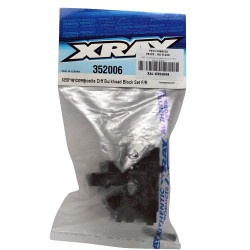 XB8 16 DIFF BULKHEAD BLOCK SET FRONT/REAR