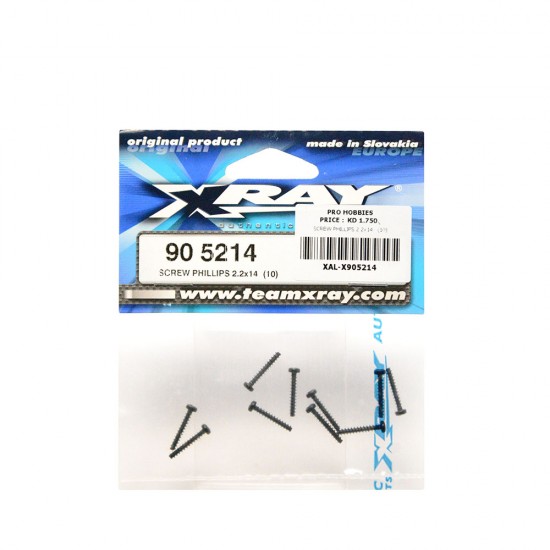 SCREW PHILLIPS 2.2x14   (10)