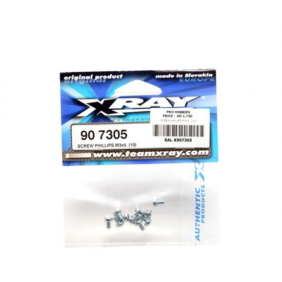 SCREW PHILLIPS M3x5   (10)