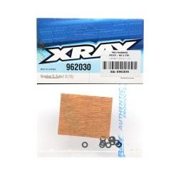 WASHER S 3x6x0.3   (10)