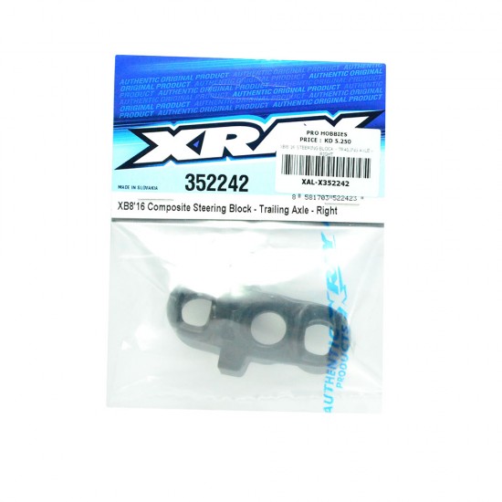 XB8 16 STEERING BLOCK - TRAILING AXLE - RIGHT