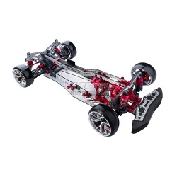 FXX-D VIP FRM 2WD EP Shaft Driven Car ARR (red)
