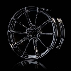 SILVER BLACK GTR WHEEL