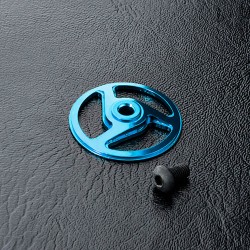 Alum. spur gear holder cover (blue)
