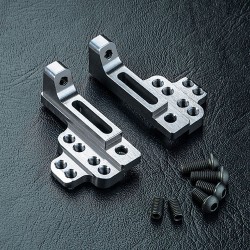 Alum. upper bulkhead R/L (silver)