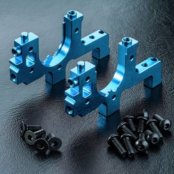 Alum. bulkhead R/L (blue)