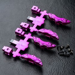 Brake calipers (anodized purple) (4)