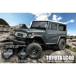 CFX 1/10 4WD EP Off-Road Car KIT w/EC, TOYOTA LC40