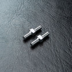 Alum. reinforced turnbuckle 3X16 (silver) (2) Alum. reinforced turnbuckle 3X16 (silver) (2)