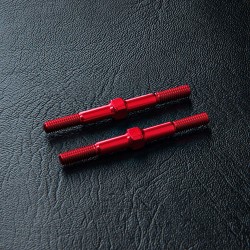 Alum. reinforced turnbuckle 3X36 (red) (2)