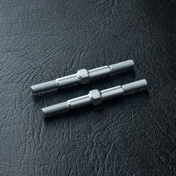 Alum. reinforced turnbuckle 3X36 (silver) (2) Alum. reinforced turnbuckle 3X36 (silver) (2)