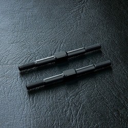 Alum. reinforced turnbuckle 3X44 (black) (2)